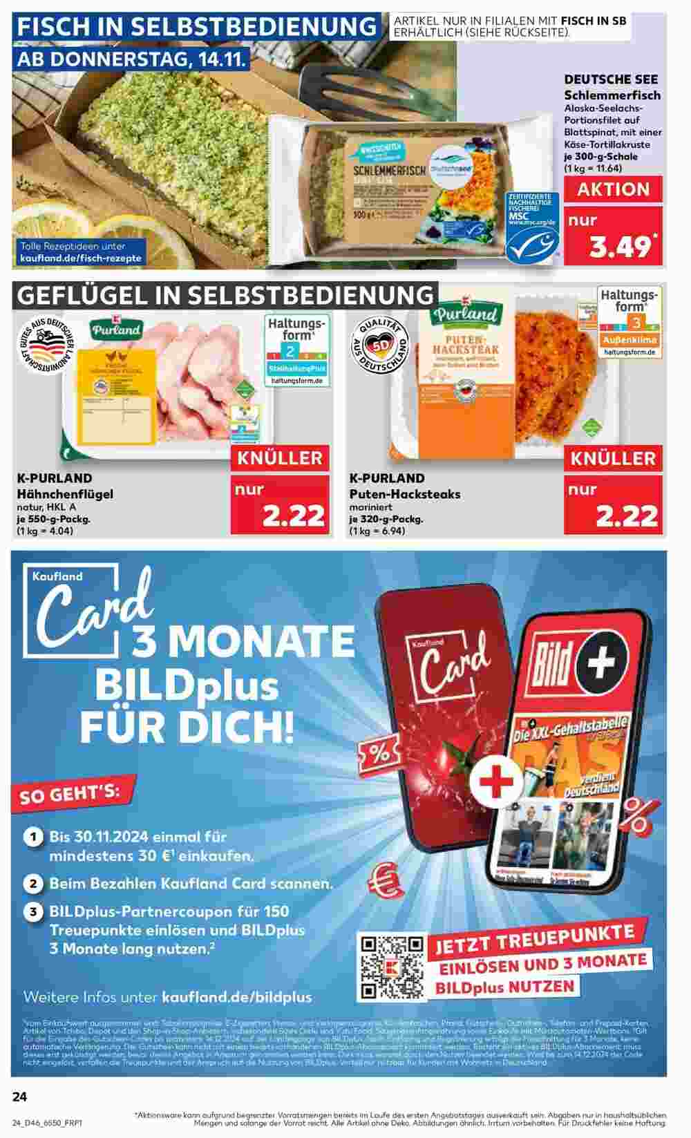 Kaufland Prospekt (ab 13.11.2024) zum Blättern - Seite 24