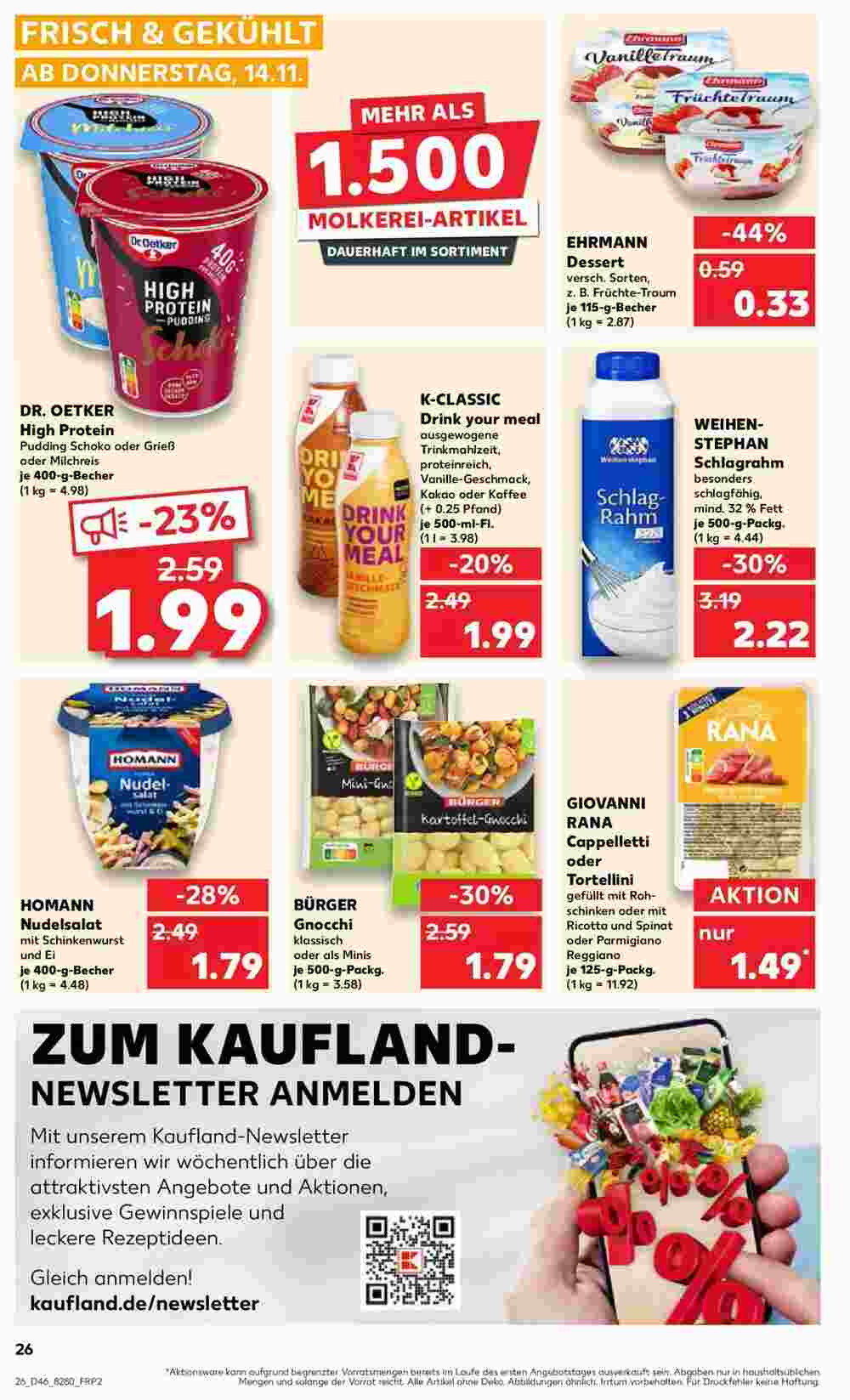 Kaufland Prospekt (ab 13.11.2024) zum Blättern - Seite 26