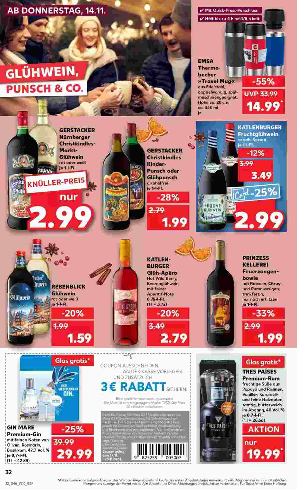 Kaufland Prospekt (ab 13.11.2024) zum Blättern - Seite 32