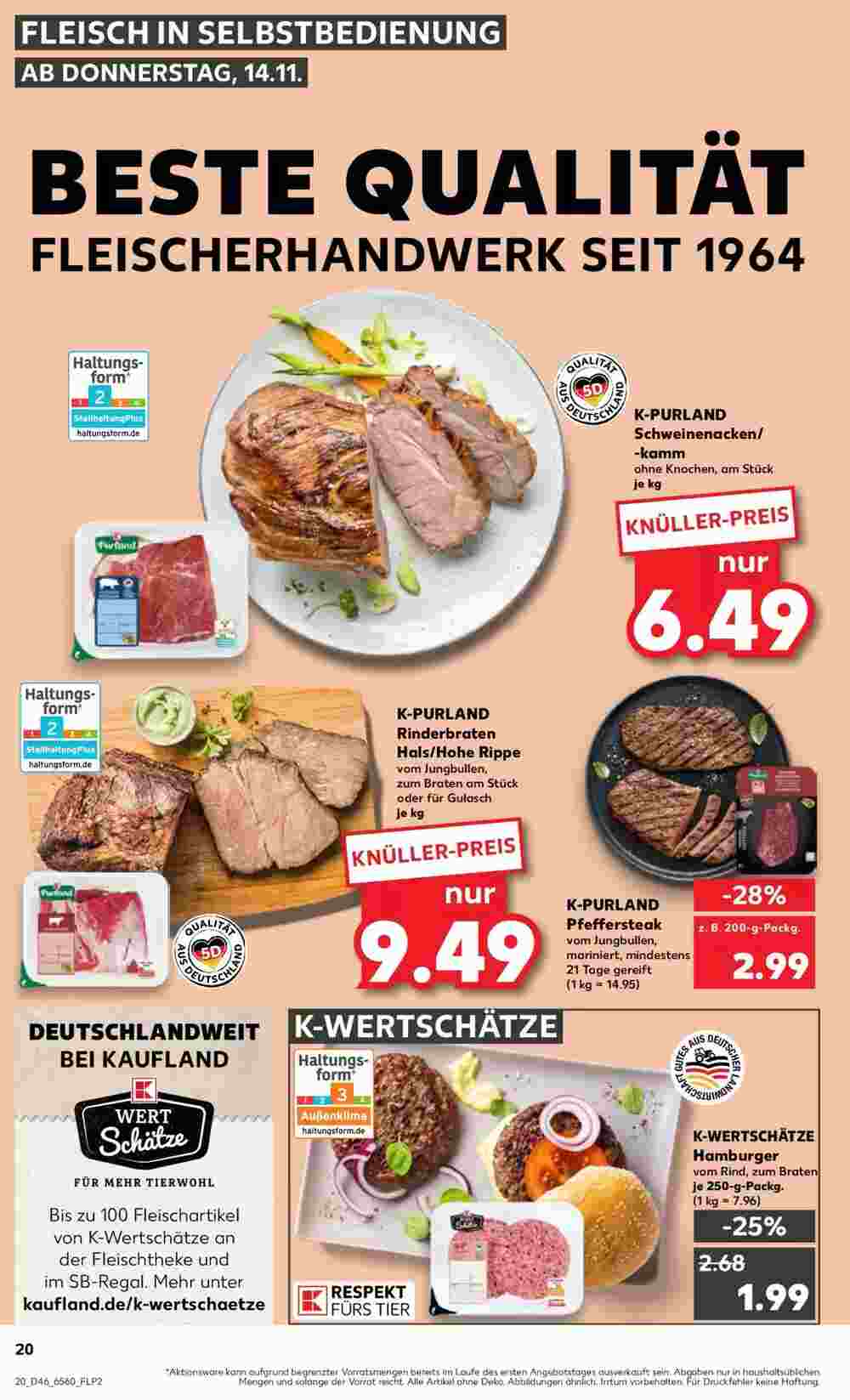 Kaufland Prospekt (ab 13.11.2024) zum Blättern - Seite 20