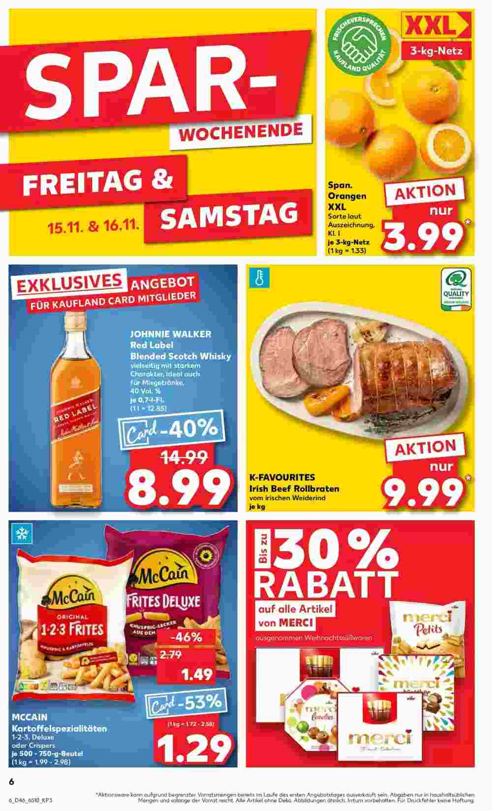 Kaufland Prospekt (ab 13.11.2024) zum Blättern - Seite 6