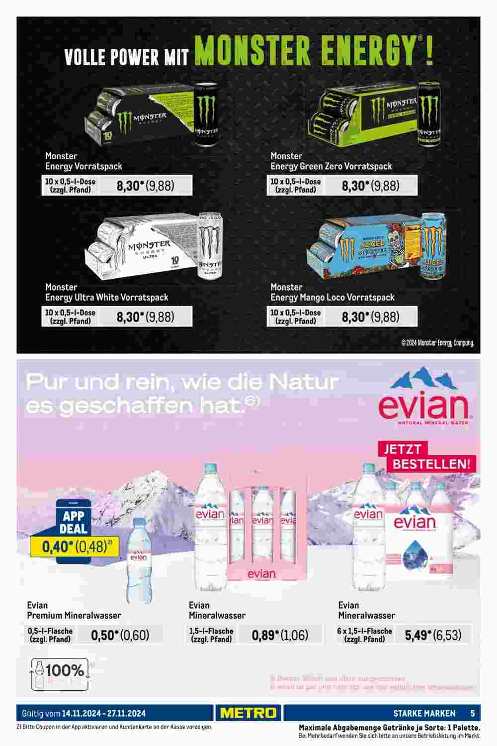 METRO Prospekt (ab 14.11.2024) zum Blättern - Seite 5