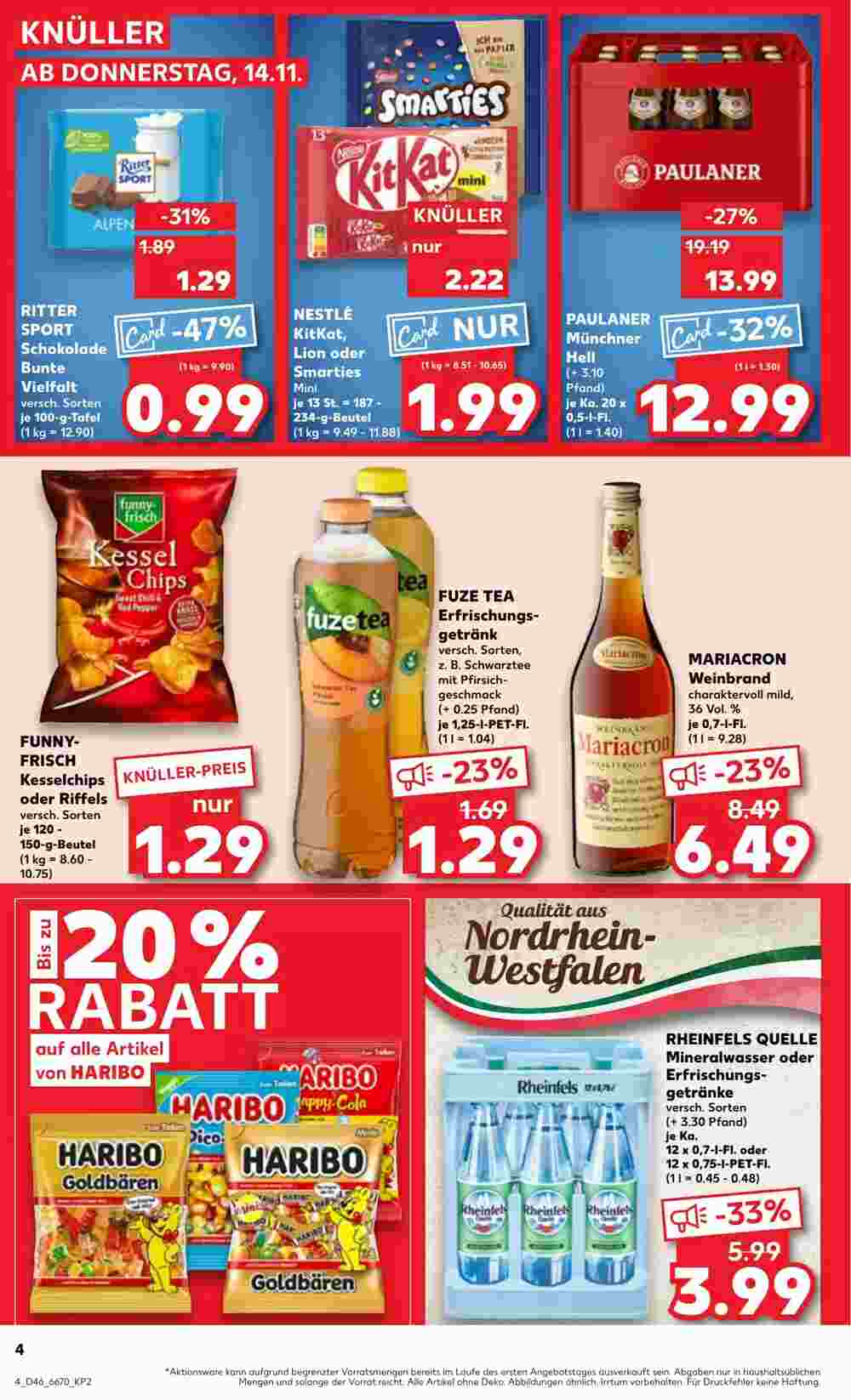 Kaufland Prospekt (ab 14.11.2024) zum Blättern - Seite 4