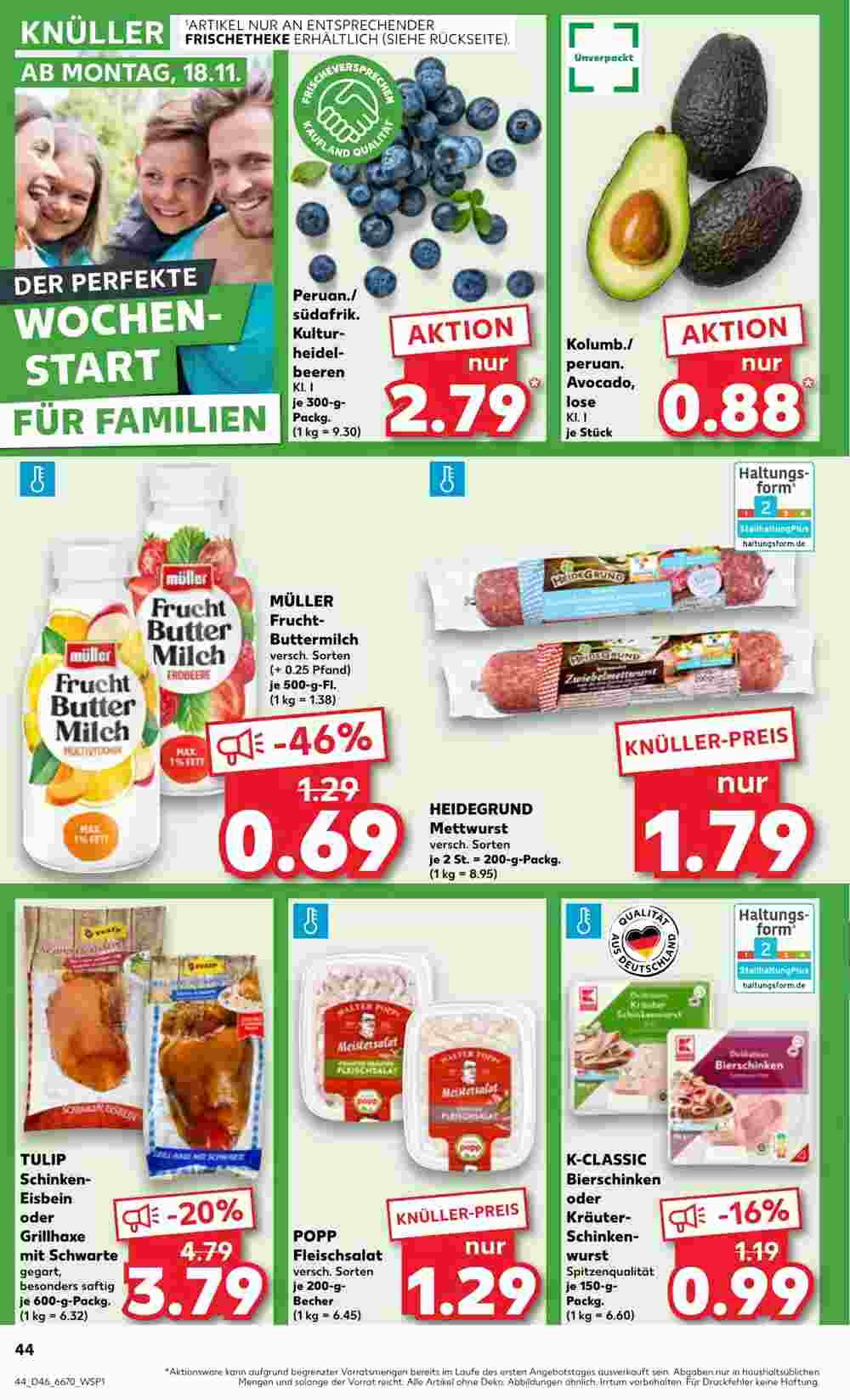 Kaufland Prospekt (ab 14.11.2024) zum Blättern - Seite 44