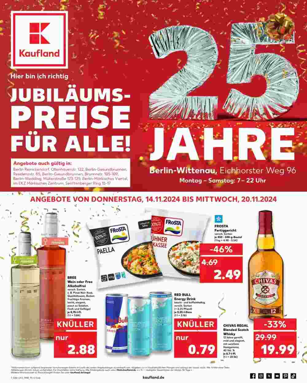 Kaufland Prospekt (ab 14.11.2024) zum Blättern - Seite 1