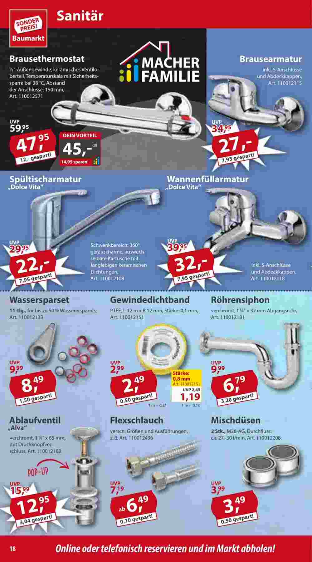 Sonderpreis Baumarkt Prospekt (ab 16.11.2024) zum Blättern - Seite 20