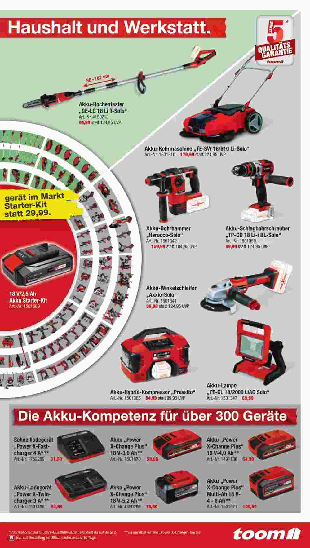 toom Baumarkt Prospekt (ab 16.11.2024) zum Blättern - Seite 9