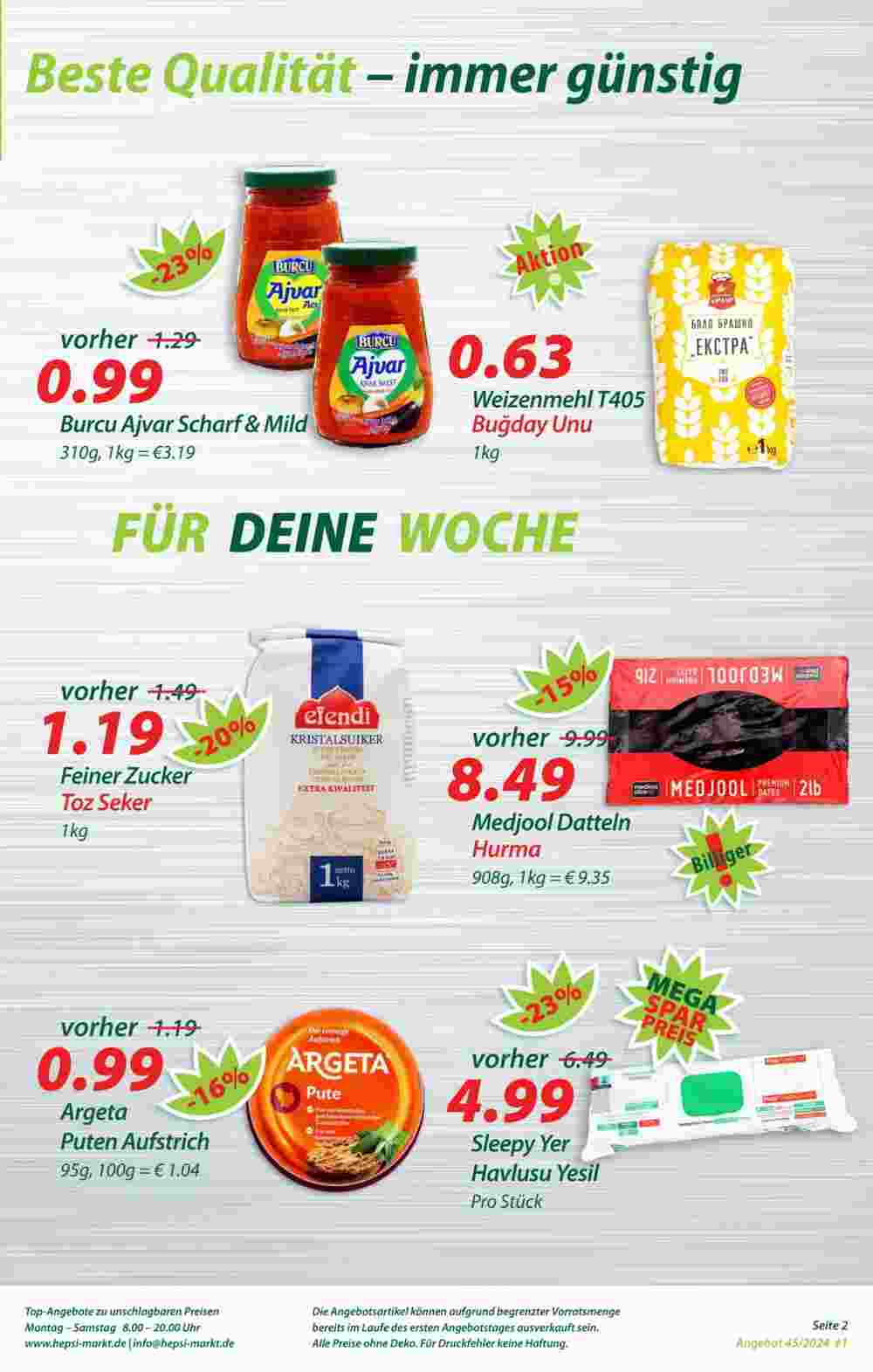 Hepsi-Markt Prospekt (ab 17.11.2024) zum Blättern - Seite 2