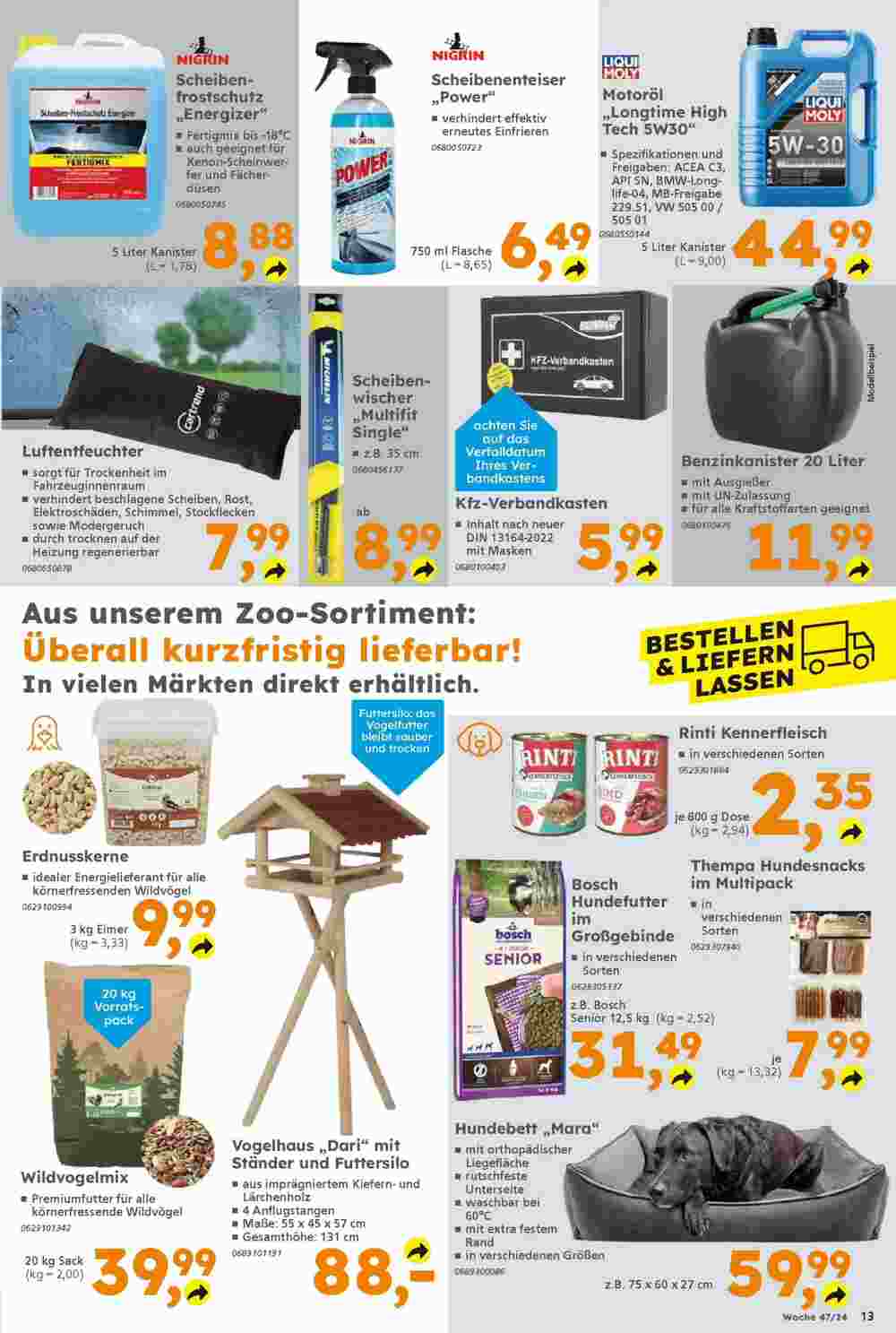 Globus Baumarkt Prospekt (ab 17.11.2024) zum Blättern - Seite 13