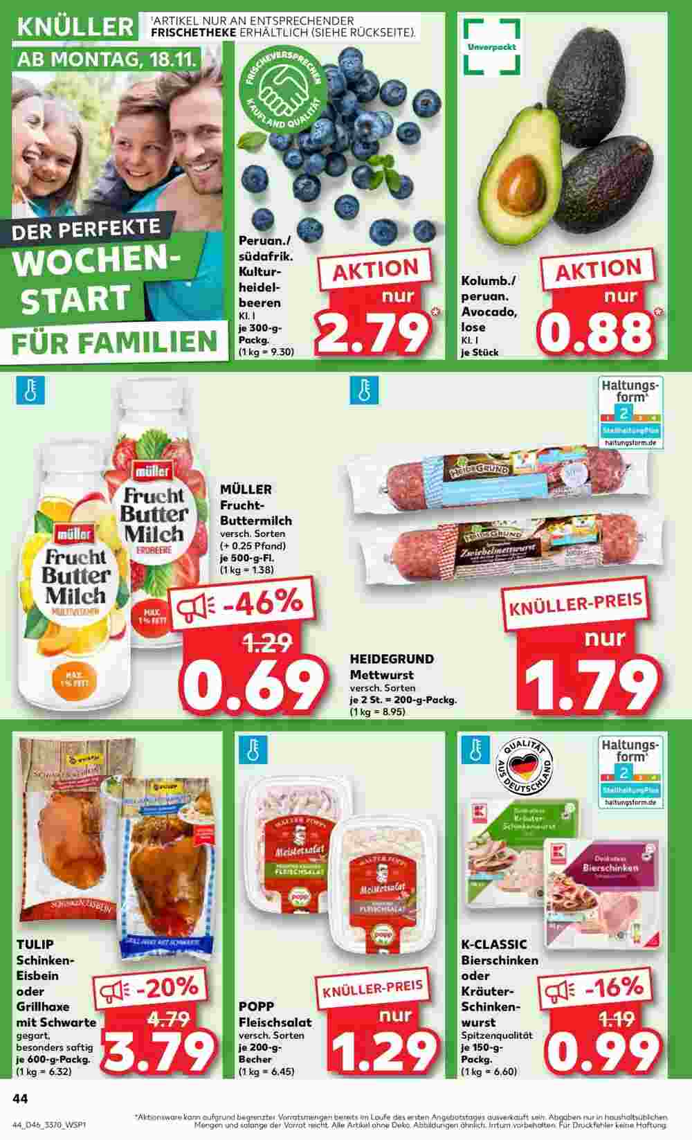 Kaufland Prospekt (ab 17.11.2024) zum Blättern - Seite 1