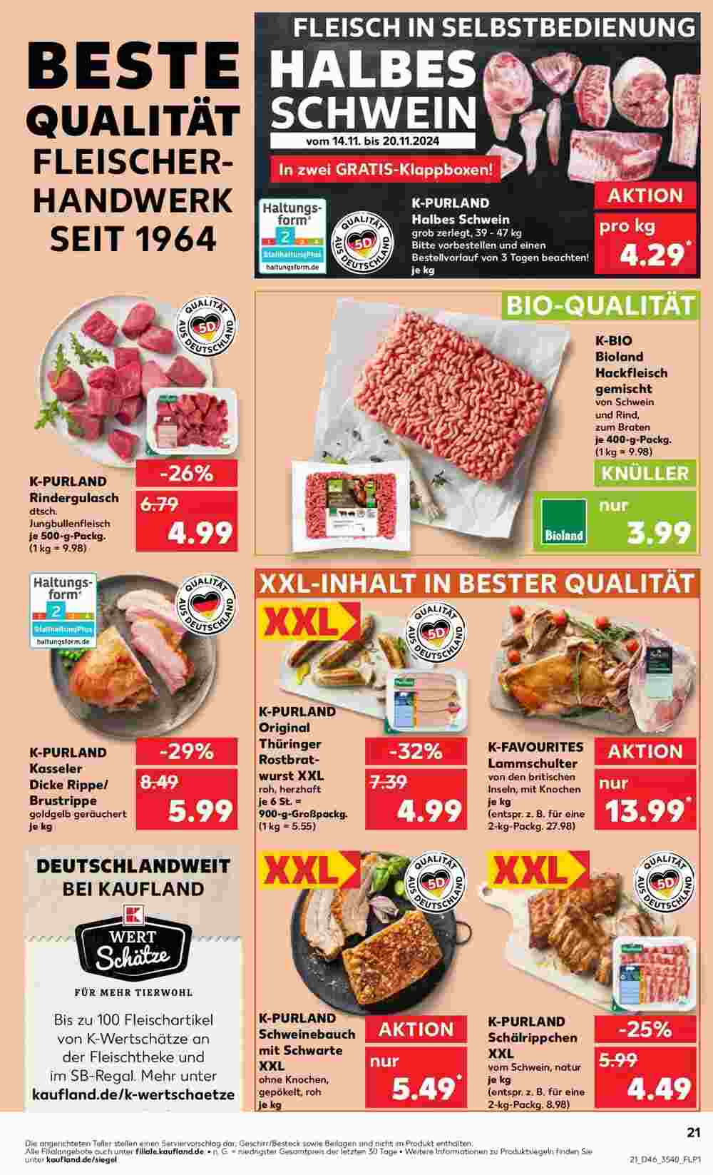 Kaufland Prospekt (ab 17.11.2024) zum Blättern - Seite 42