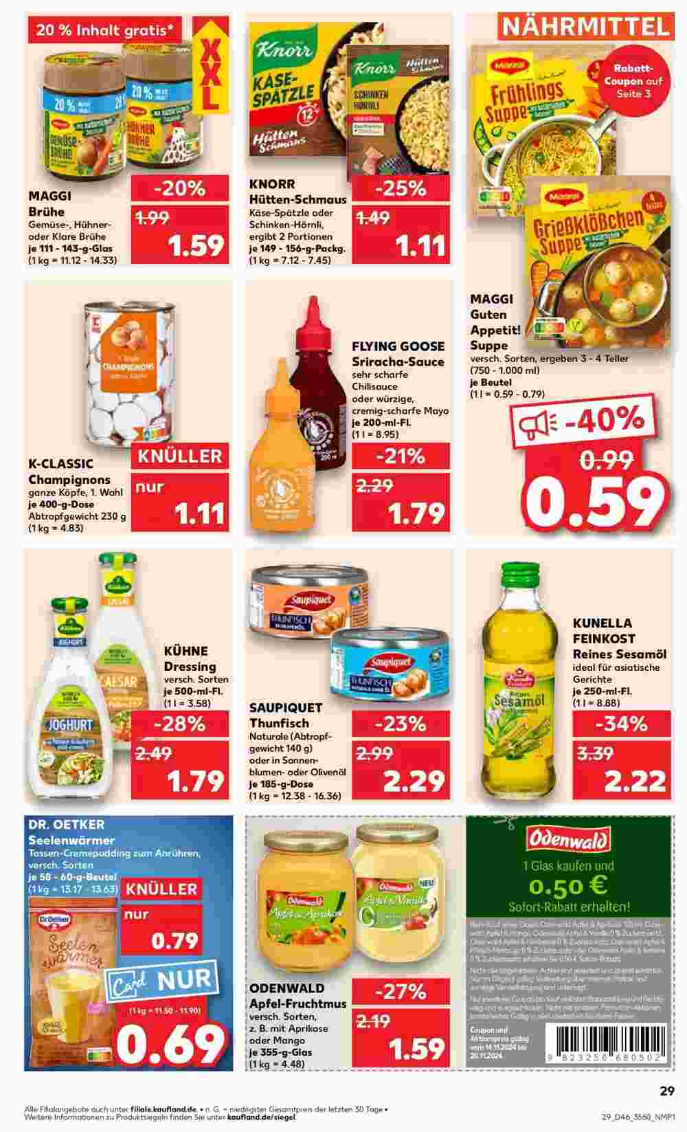 Kaufland Prospekt (ab 17.11.2024) zum Blättern - Seite 50