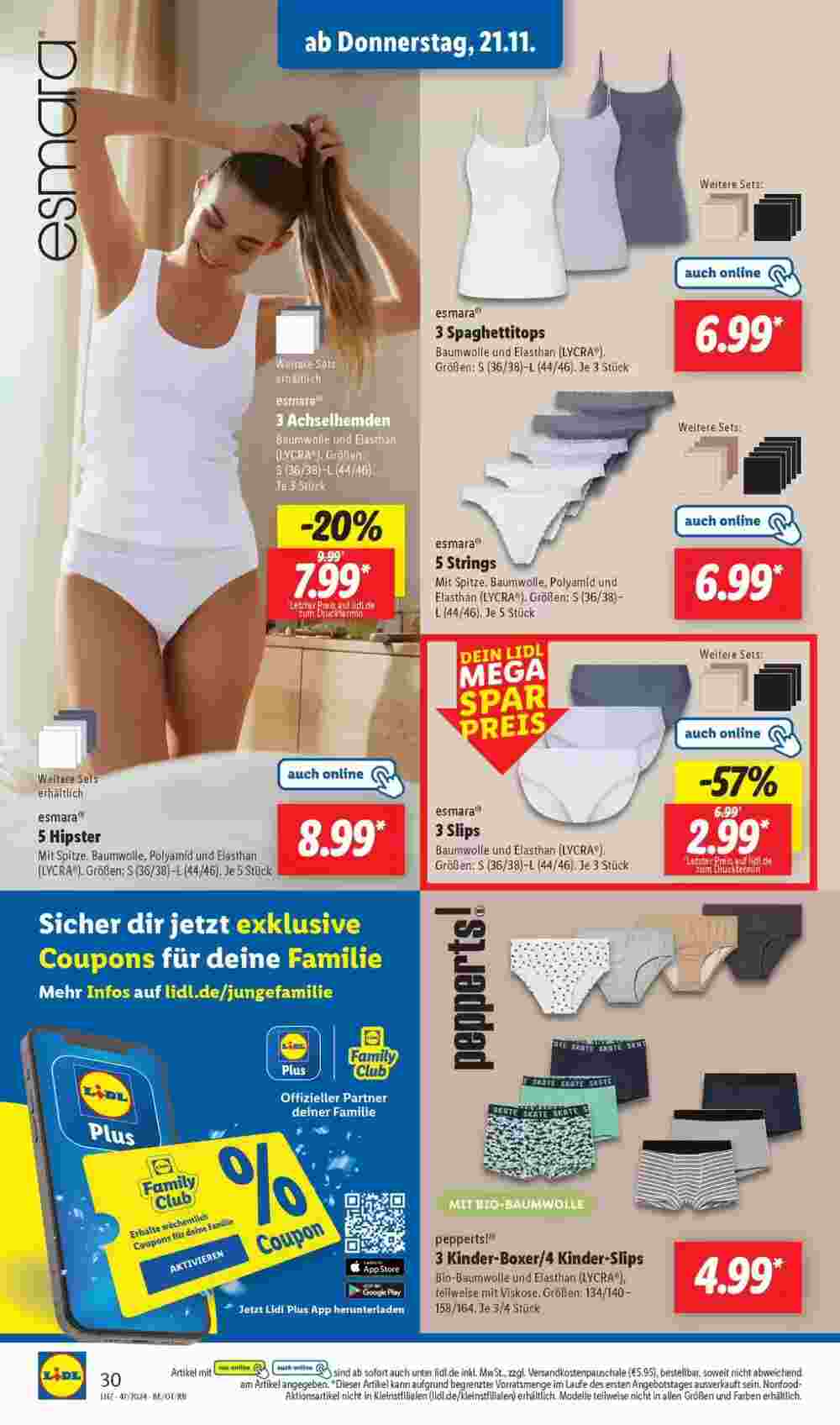 Lidl Prospekt (ab 18.11.2024) zum Blättern - Seite 16