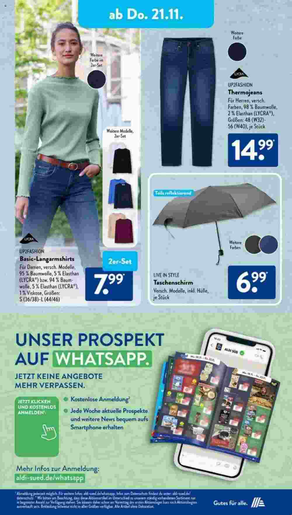 Aldi Süd Prospekt (ab 18.11.2024) zum Blättern - Seite 17