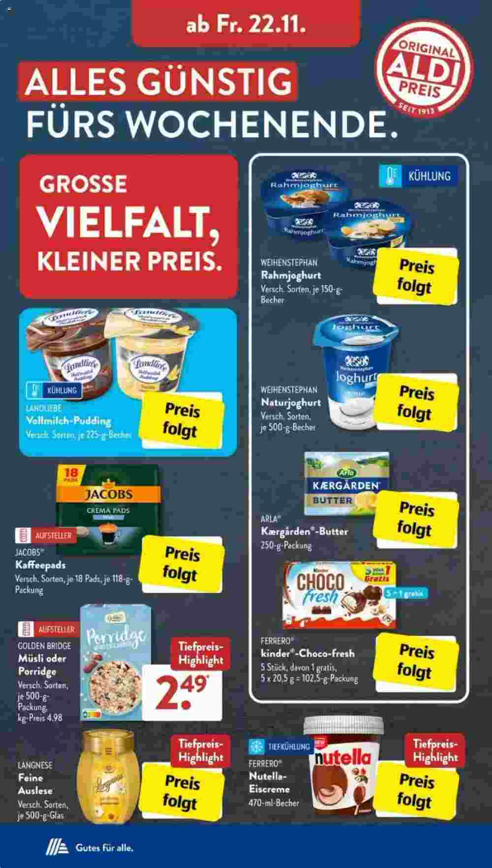 Aldi Süd Prospekt (ab 18.11.2024) zum Blättern - Seite 20