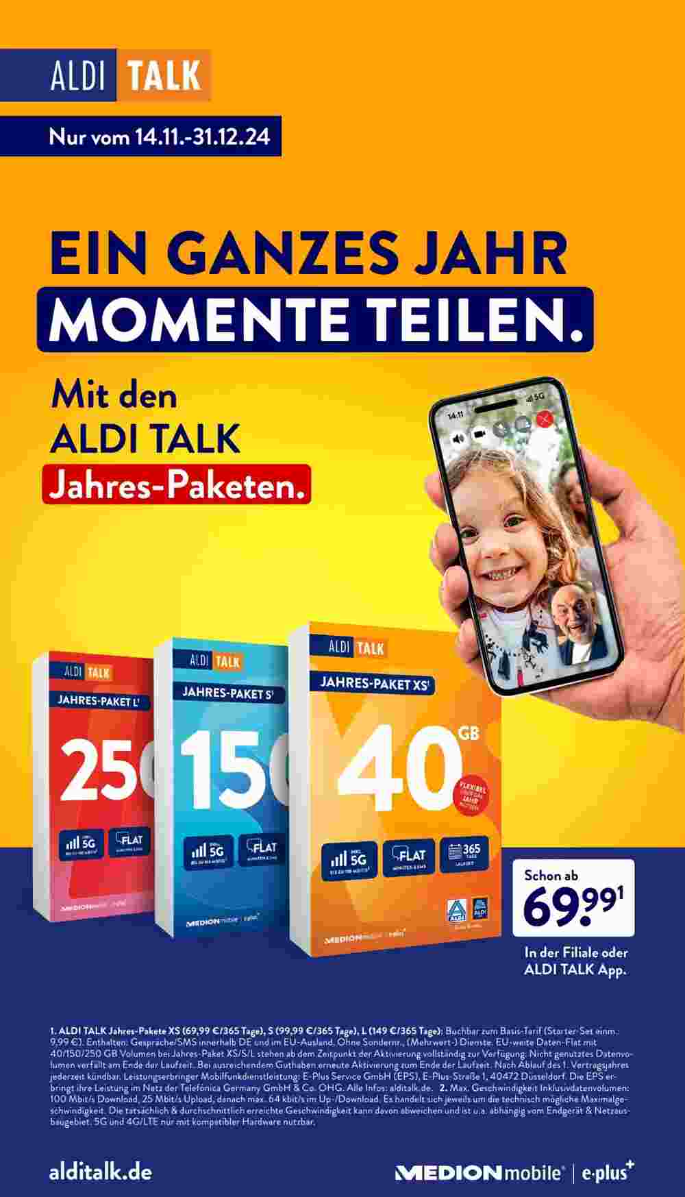 Aldi Nord Prospekt (ab 18.11.2024) zum Blättern - Seite 42