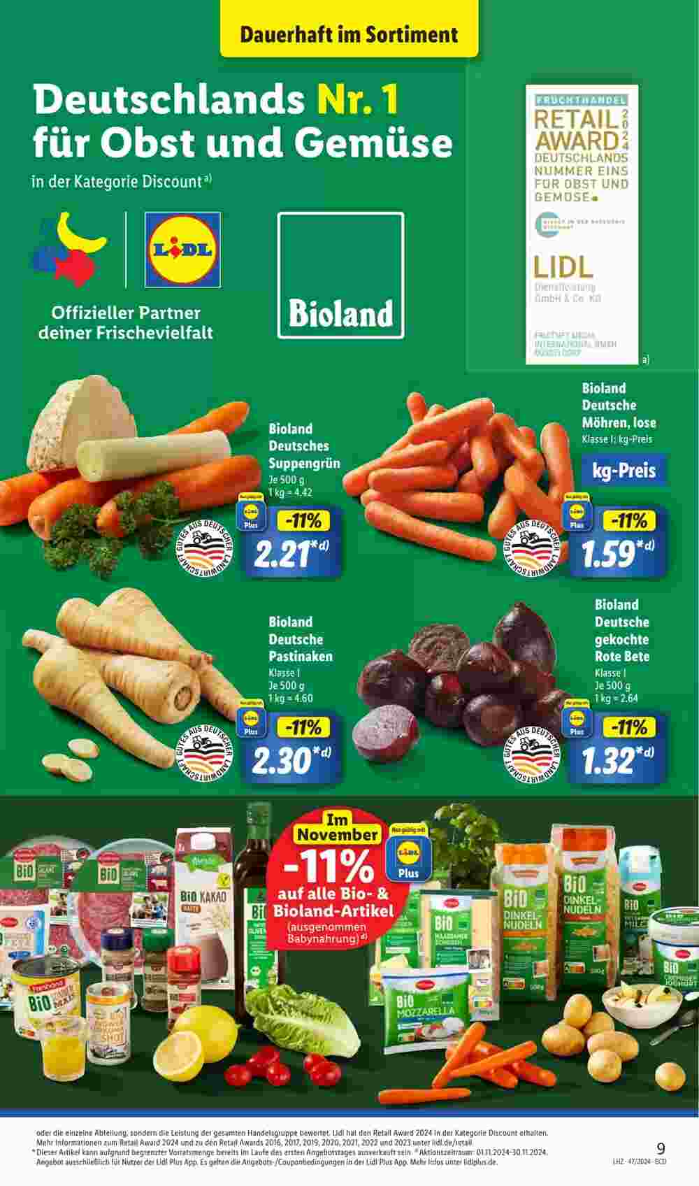 Lidl Prospekt (ab 18.11.2024) zum Blättern - Seite 13