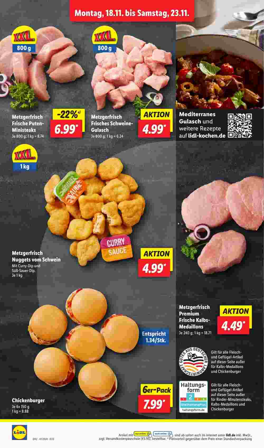 Lidl Prospekt (ab 18.11.2024) zum Blättern - Seite 14