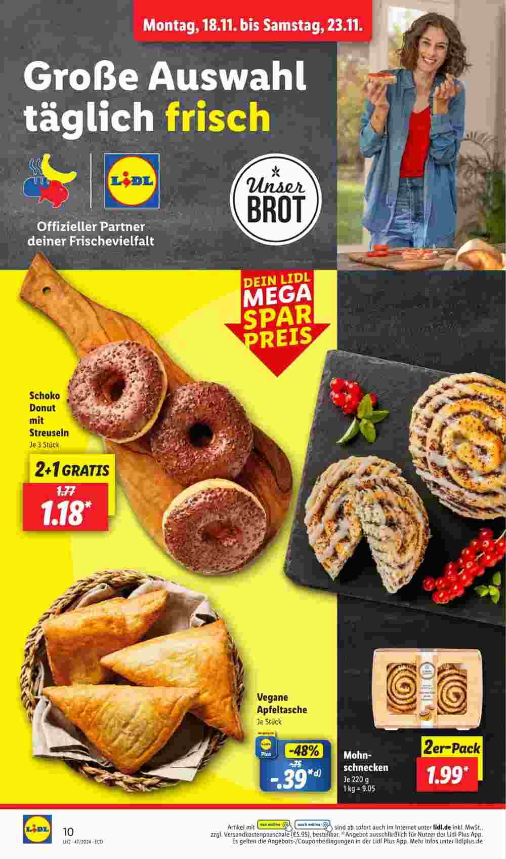 Lidl Prospekt (ab 18.11.2024) zum Blättern - Seite 16