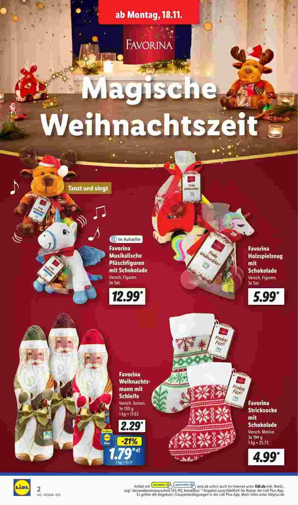 Lidl Prospekt (ab 18.11.2024) zum Blättern - Seite 2