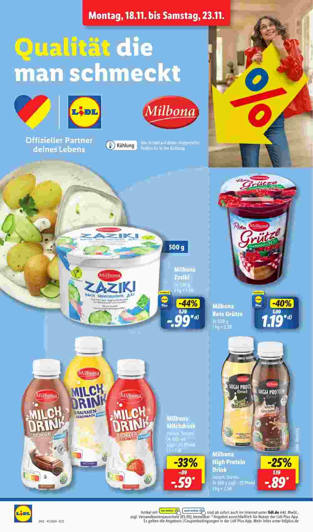 Lidl Prospekt (ab 18.11.2024) zum Blättern - Seite 22