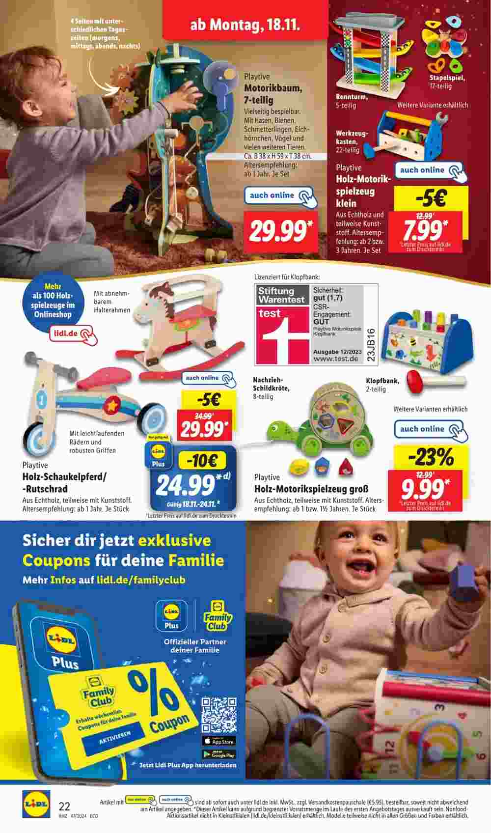 Lidl Prospekt (ab 18.11.2024) zum Blättern - Seite 32