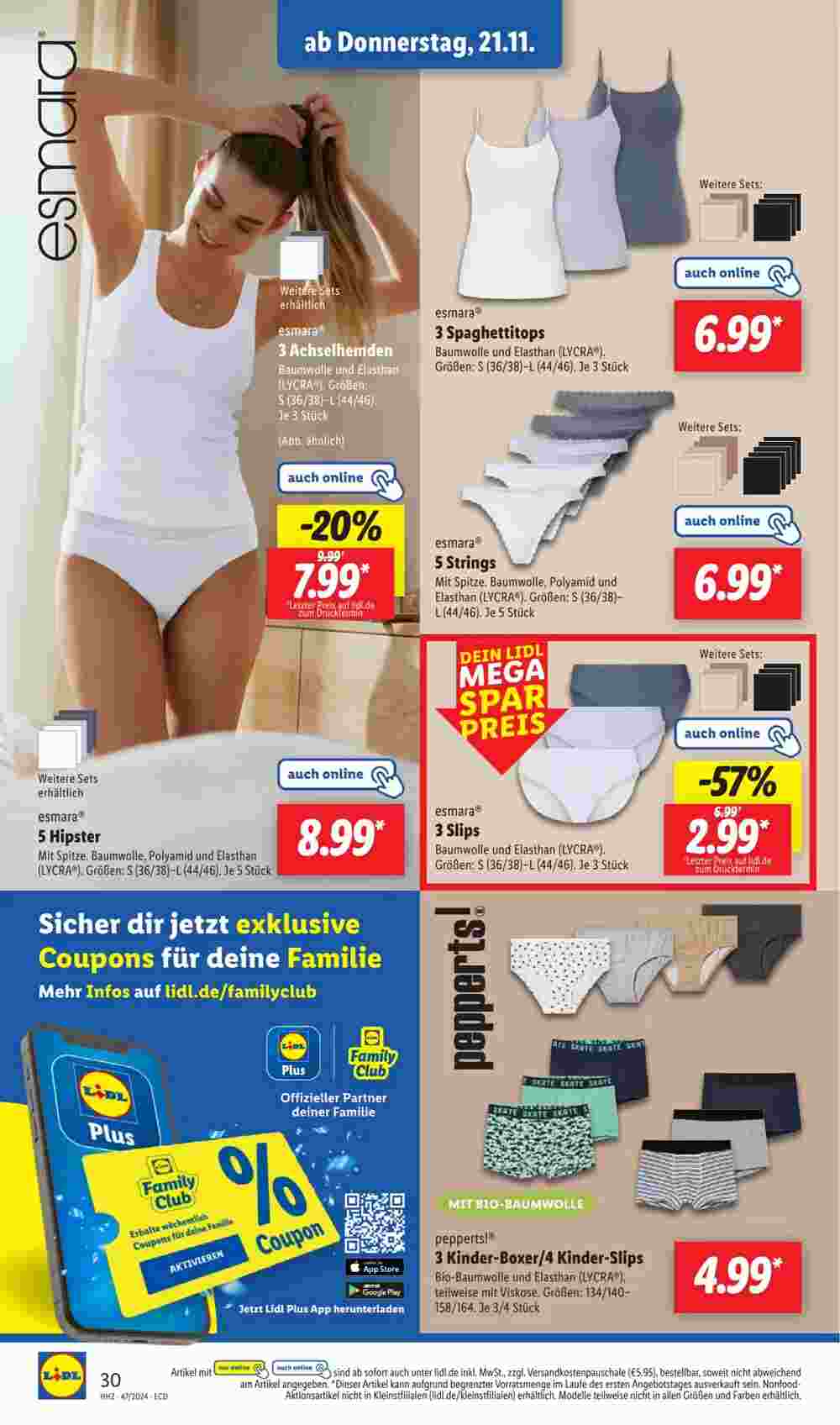 Lidl Prospekt (ab 18.11.2024) zum Blättern - Seite 40