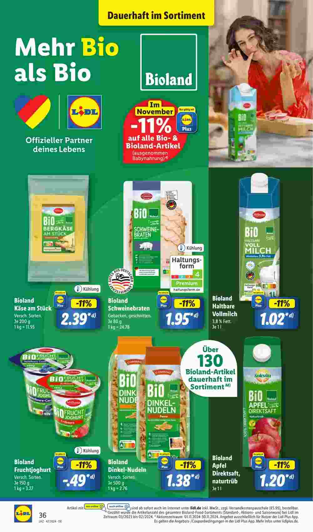 Lidl Prospekt (ab 18.11.2024) zum Blättern - Seite 48