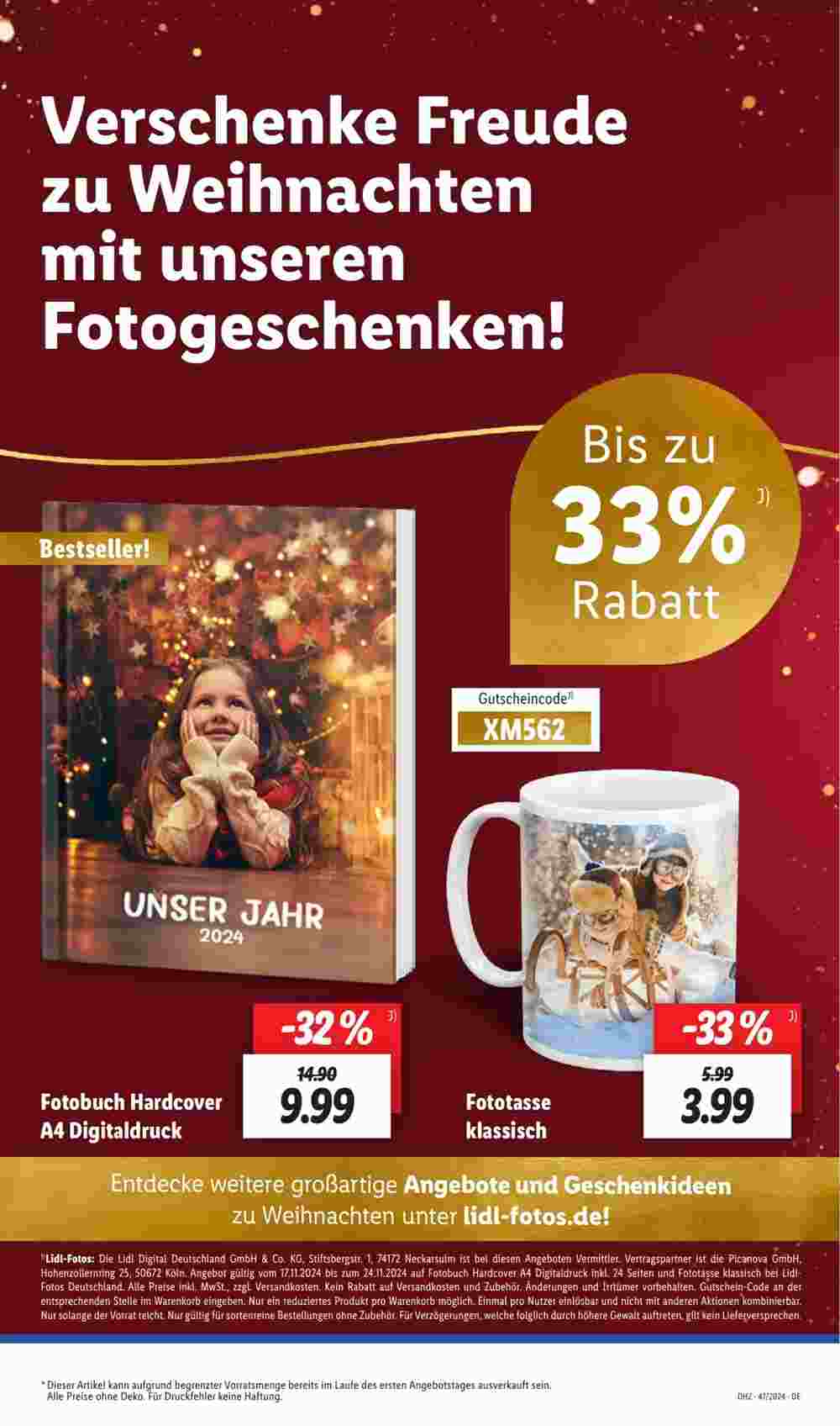 Lidl Prospekt (ab 18.11.2024) zum Blättern - Seite 55