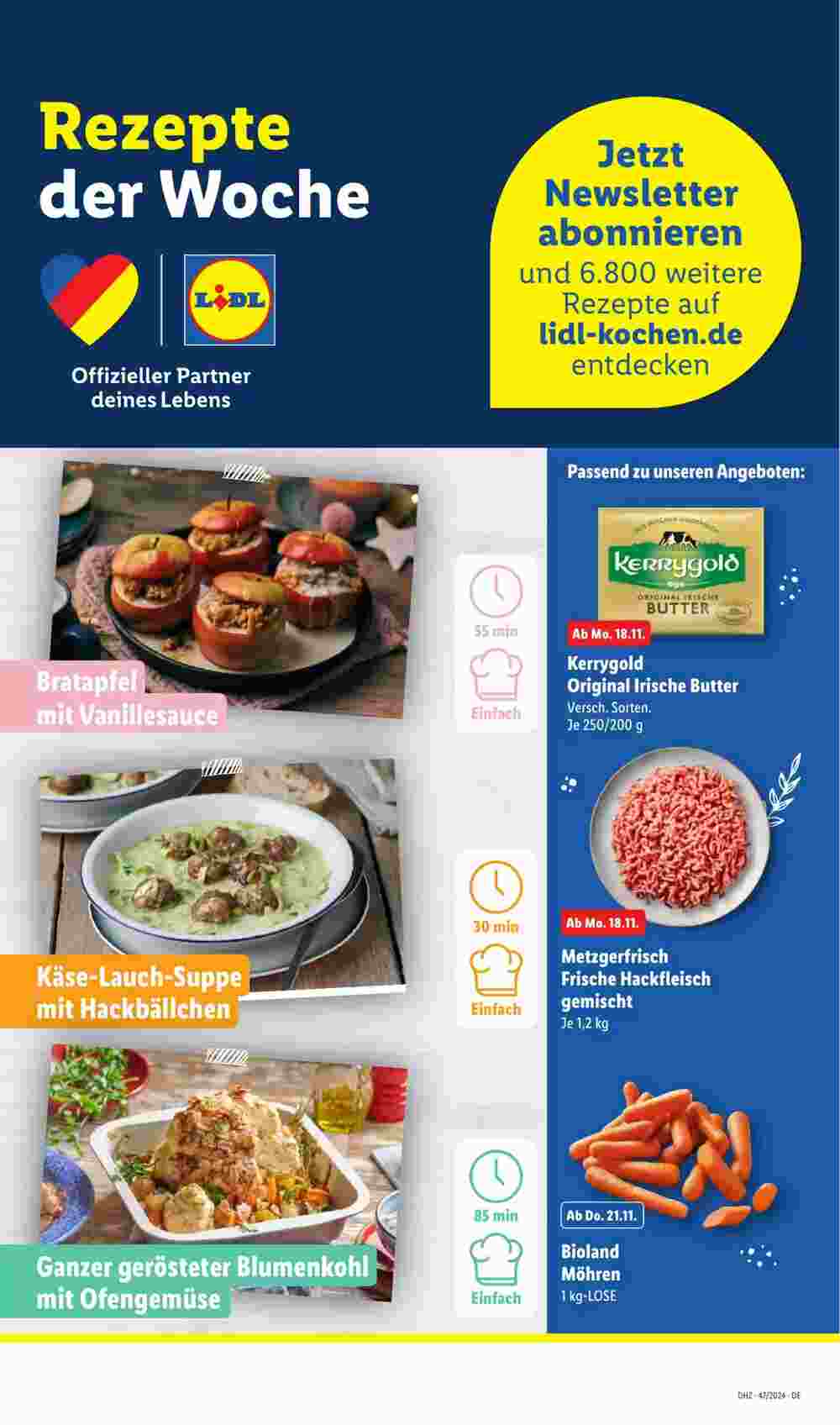 Lidl Prospekt (ab 18.11.2024) zum Blättern - Seite 61