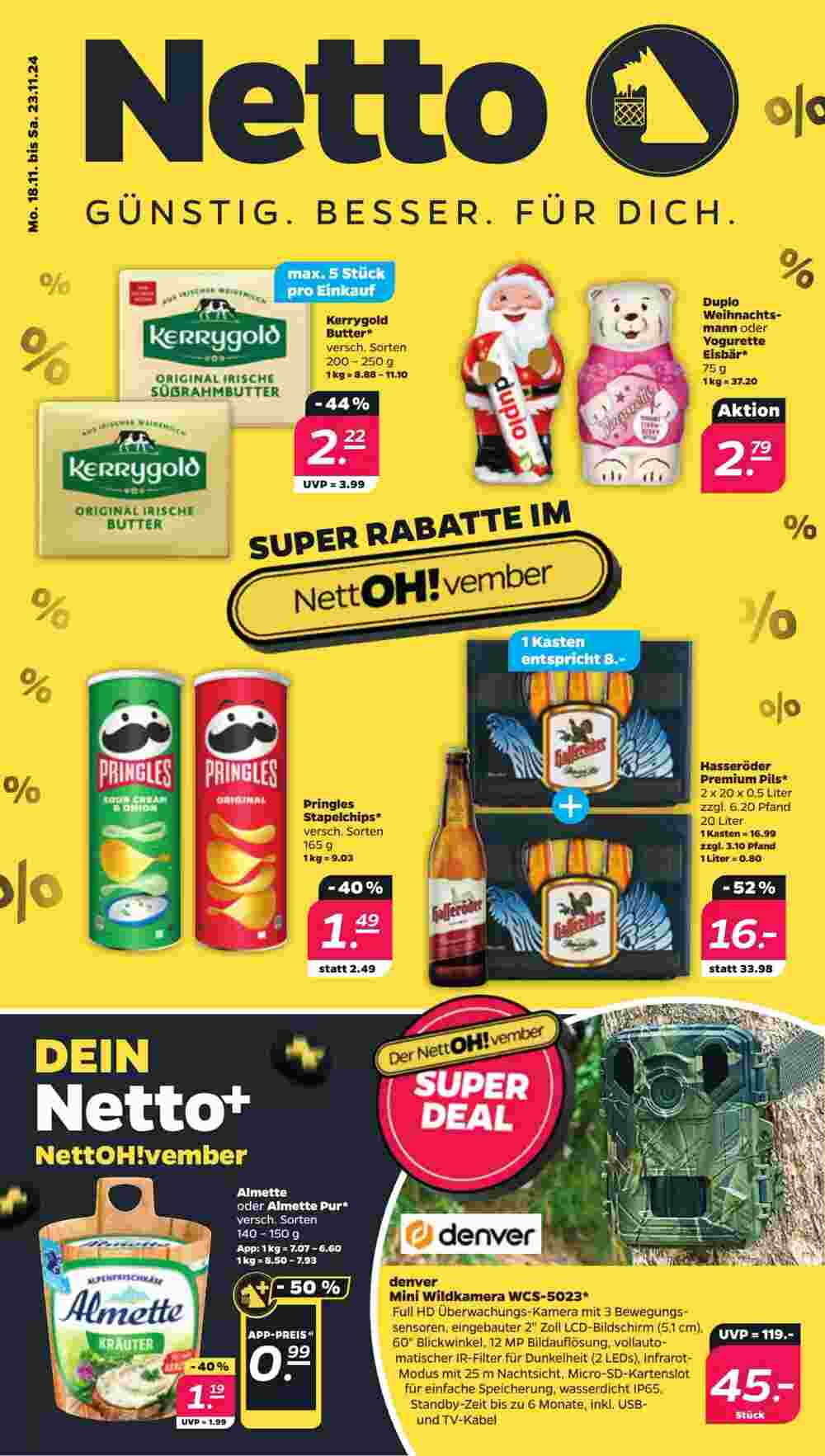 NETTO Prospekt (ab 18.11.2024) zum Blättern - Seite 1