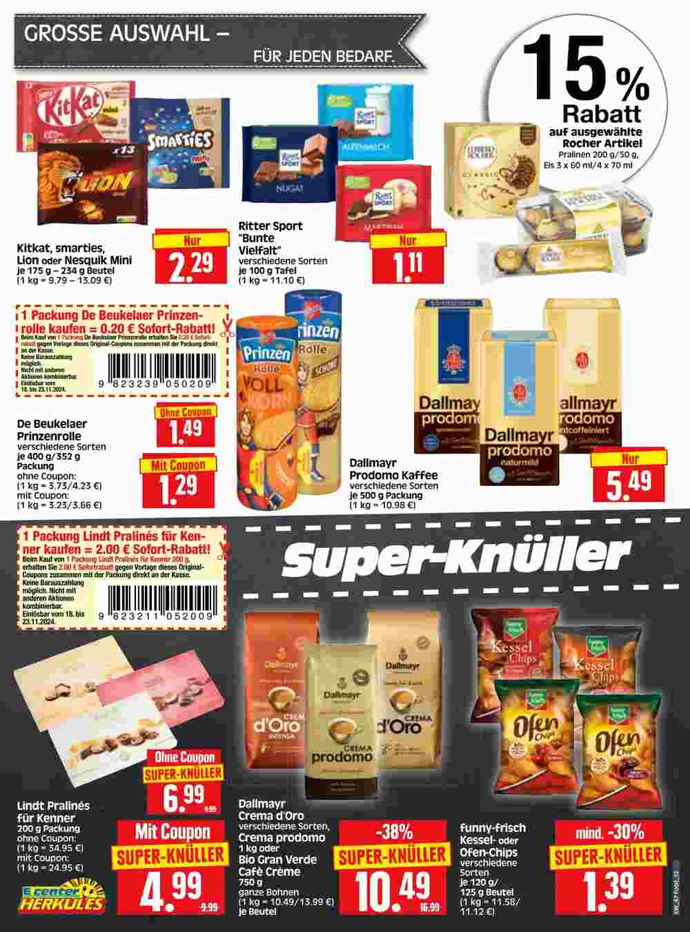 Edeka Herkules Prospekt (ab 18.11.2024) zum Blättern - Seite 12