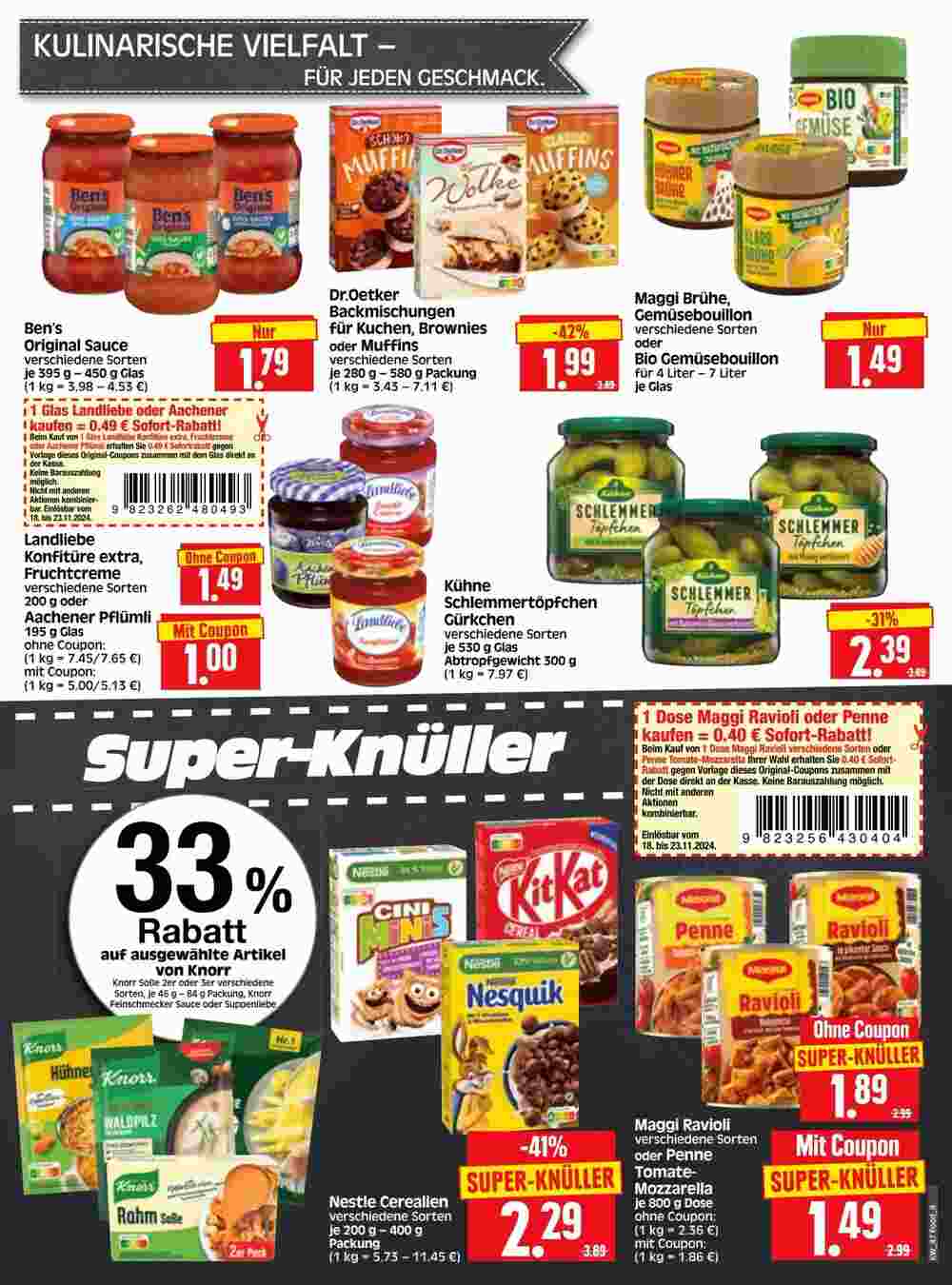 Edeka Herkules Prospekt (ab 18.11.2024) zum Blättern - Seite 9