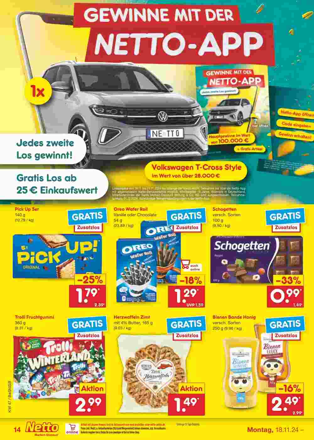 Netto Marken-Discount Prospekt (ab 18.11.2024) zum Blättern - Seite 14