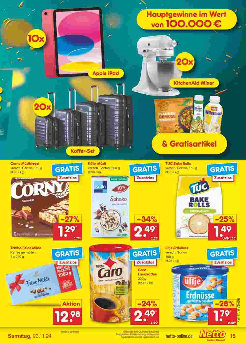 Netto Marken-Discount Prospekt (ab 18.11.2024) zum Blättern - Seite 15