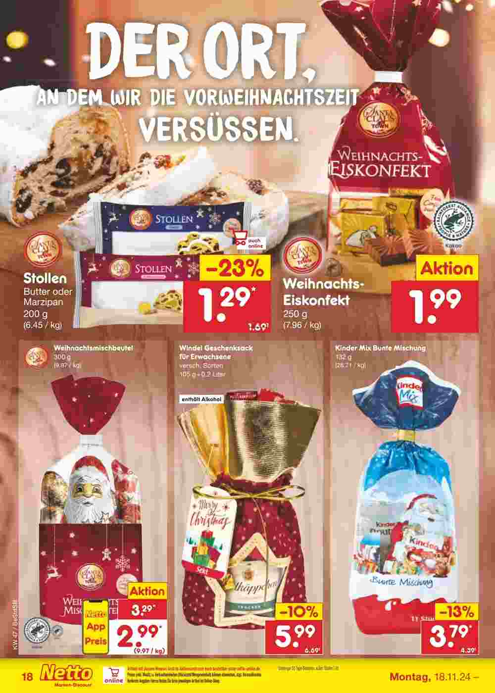 Netto Marken-Discount Prospekt (ab 18.11.2024) zum Blättern - Seite 18