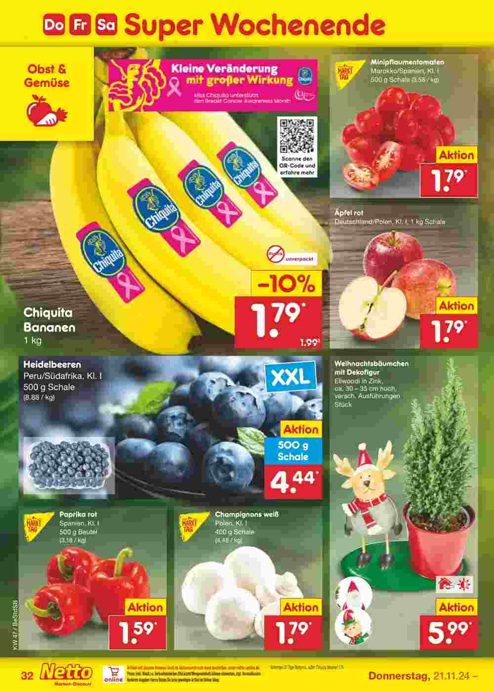 Netto Marken-Discount Prospekt (ab 18.11.2024) zum Blättern - Seite 40