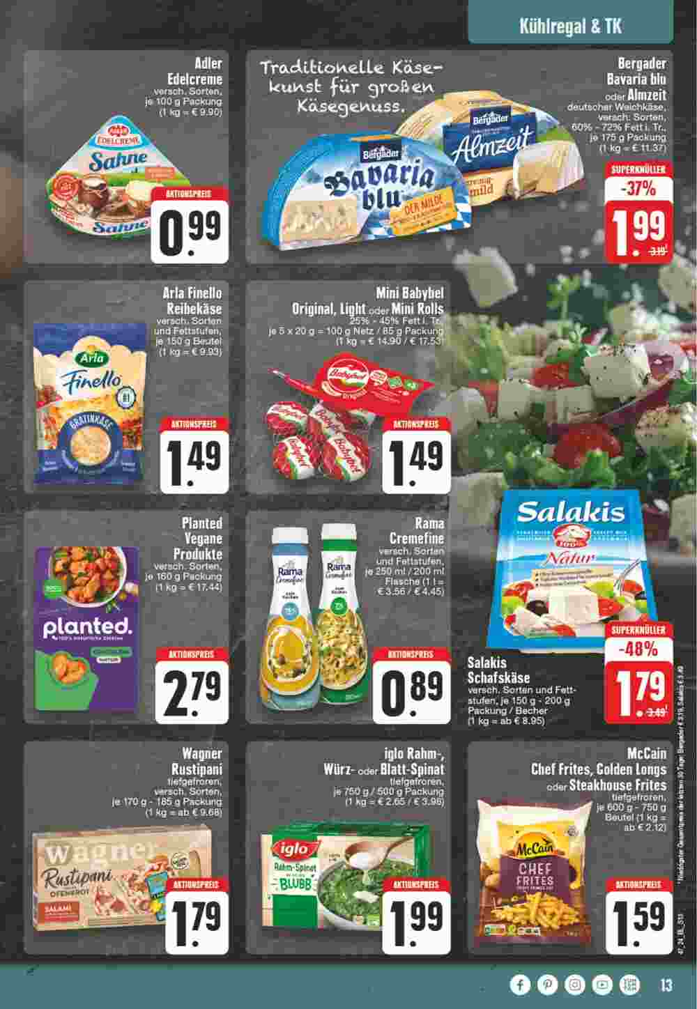 EDEKA Vogl Prospekt (ab 18.11.2024) zum Blättern - Seite 13