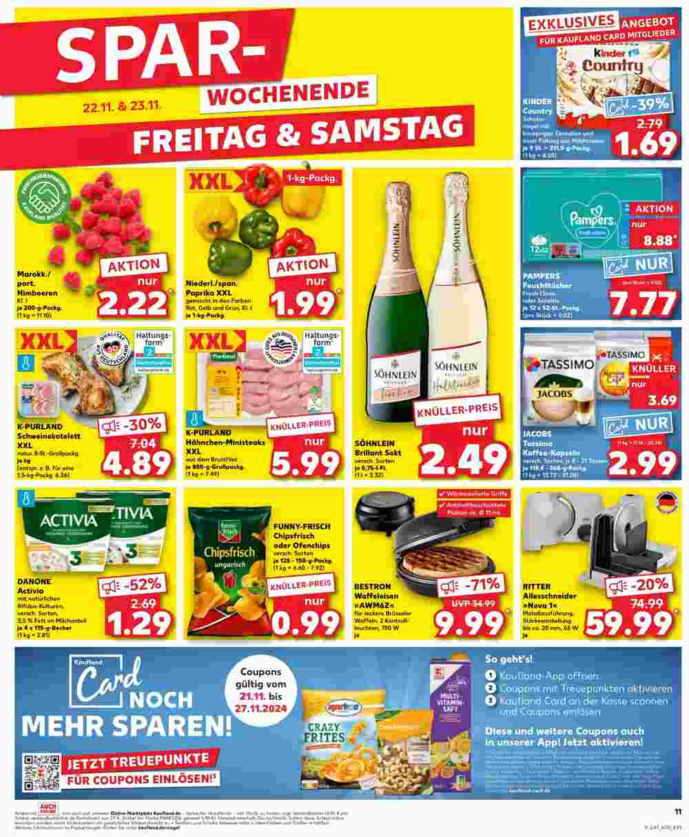 Kaufland Prospekt (ab 20.11.2024) zum Blättern - Seite 11