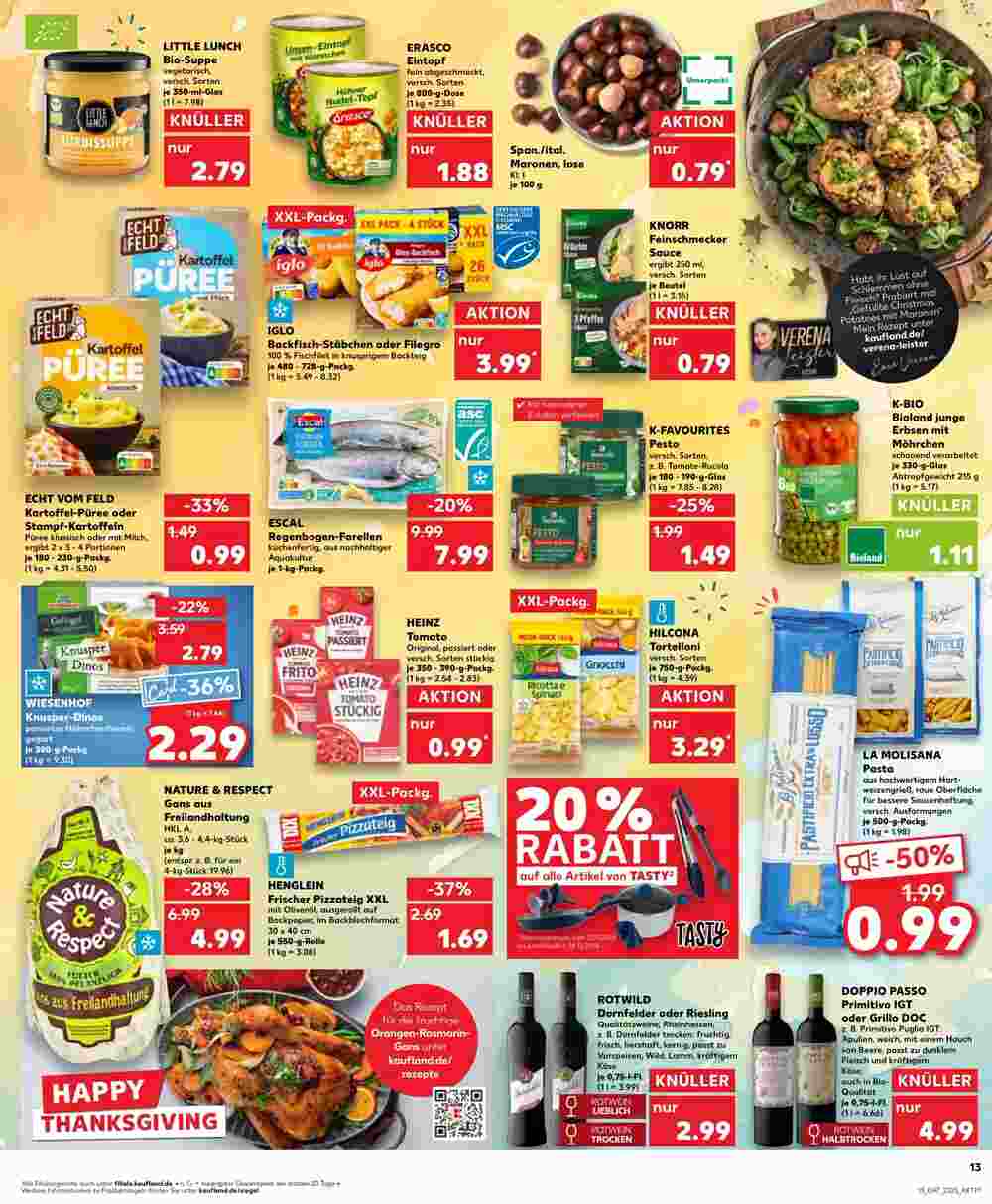 Kaufland Prospekt (ab 20.11.2024) zum Blättern - Seite 13