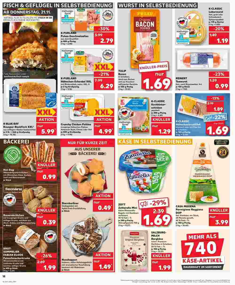 Kaufland Prospekt (ab 20.11.2024) zum Blättern - Seite 18