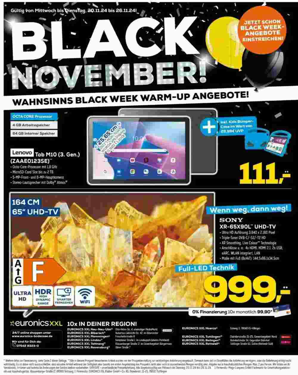 Euronics Prospekt (ab 20.11.2024) zum Blättern - Seite 16