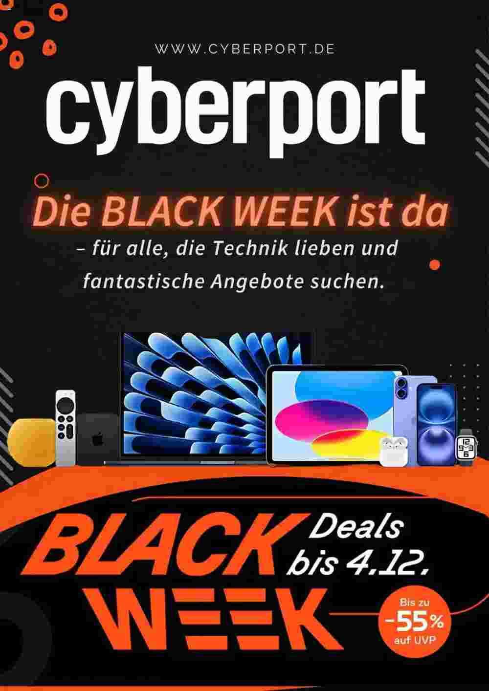 Cyberport Prospekt (ab 21.11.2024) zum Blättern - Seite 1