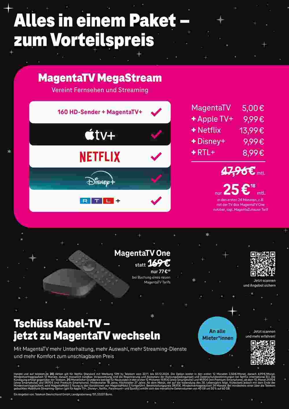 Telekom Shop Prospekt (ab 22.11.2024) zum Blättern - Seite 11