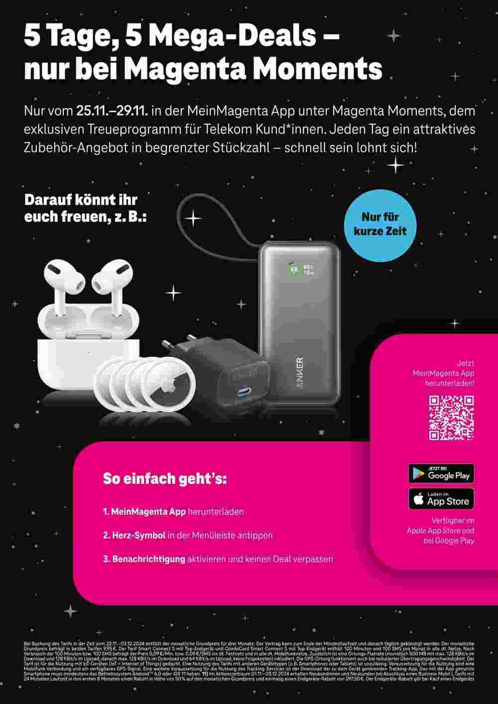 Telekom Shop Prospekt (ab 22.11.2024) zum Blättern - Seite 7