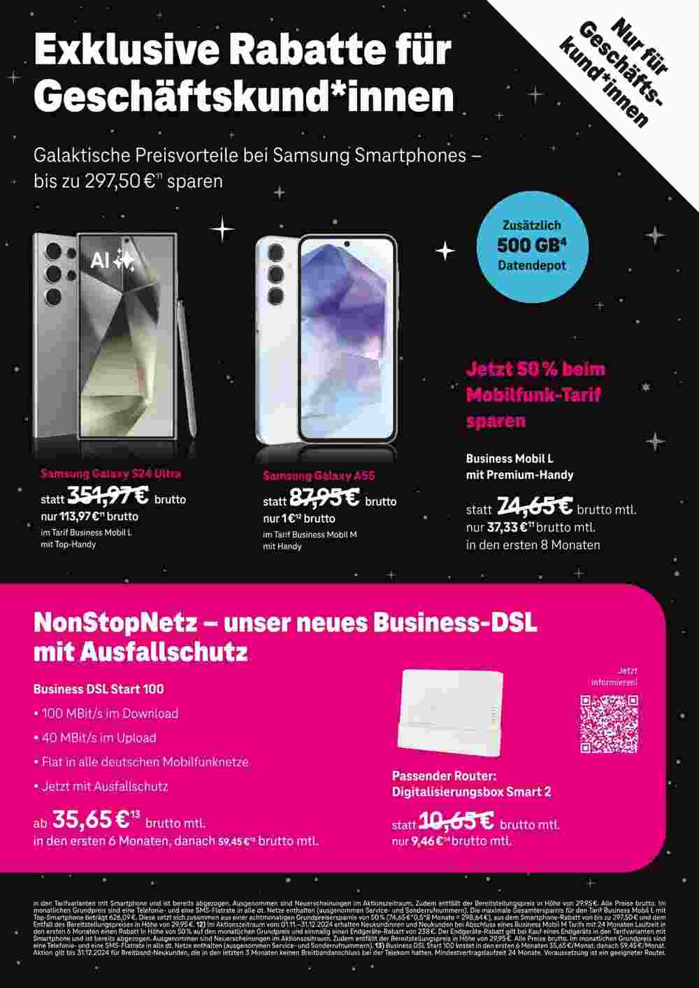 Telekom Shop Prospekt (ab 22.11.2024) zum Blättern - Seite 8