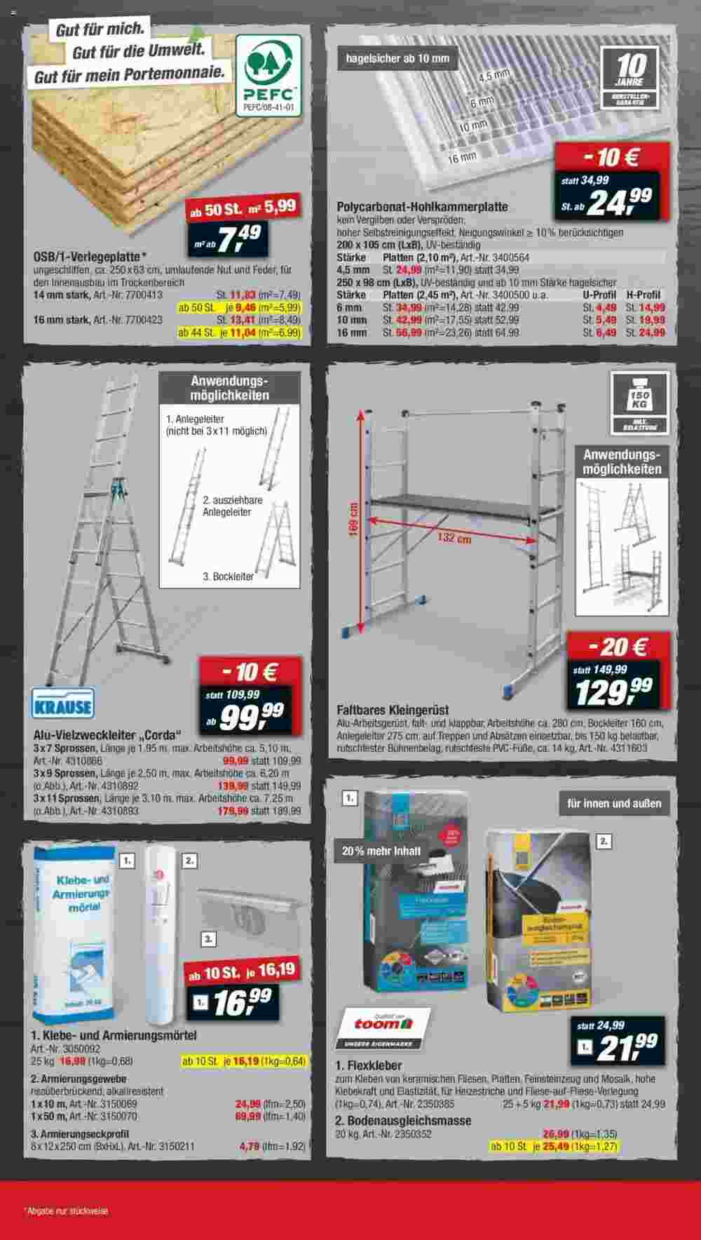 toom Baumarkt Prospekt (ab 23.11.2024) zum Blättern - Seite 10