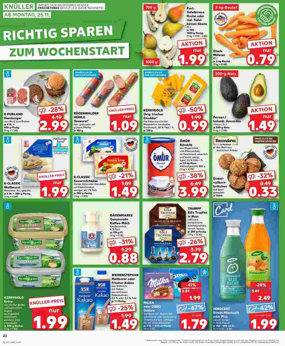 Kaufland Prospekt (ab 24.11.2024) zum Blättern - Seite 1