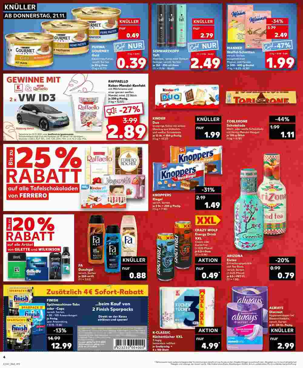 Kaufland Prospekt (ab 24.11.2024) zum Blättern - Seite 16