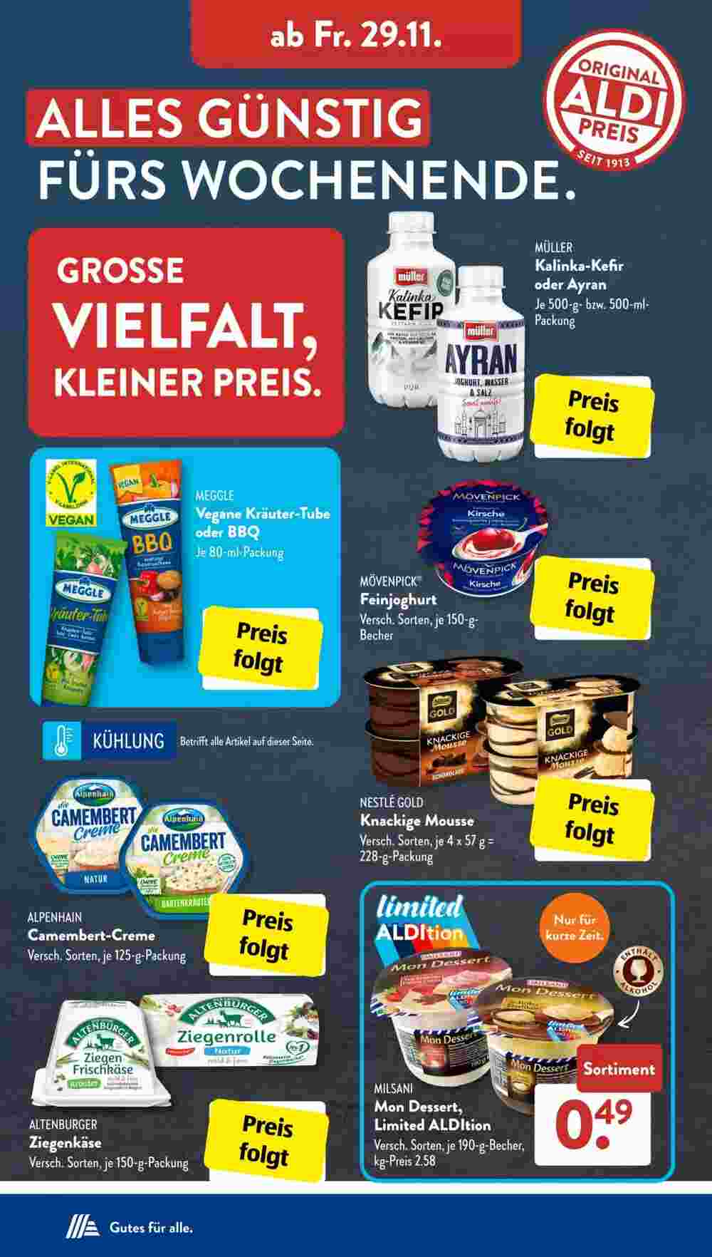 Aldi Süd Prospekt (ab 25.11.2024) zum Blättern - Seite 21